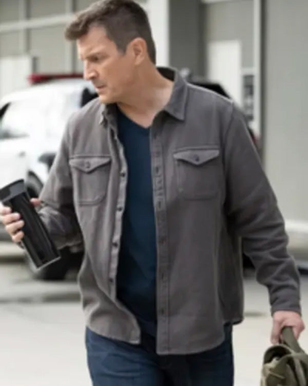 The Rookie Season 06 Nathan Fillion Cotton Jacket