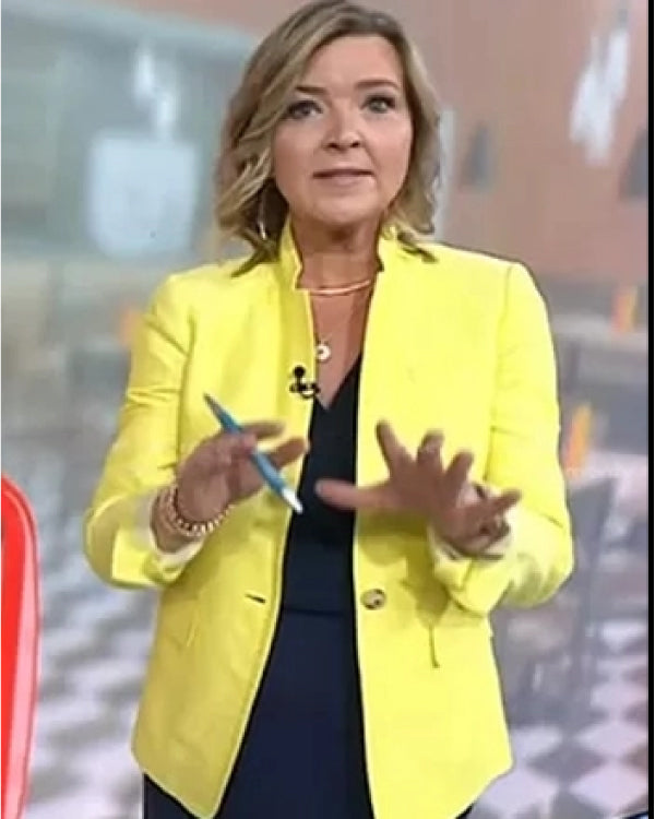 The Today Show Christine Romans Blazer