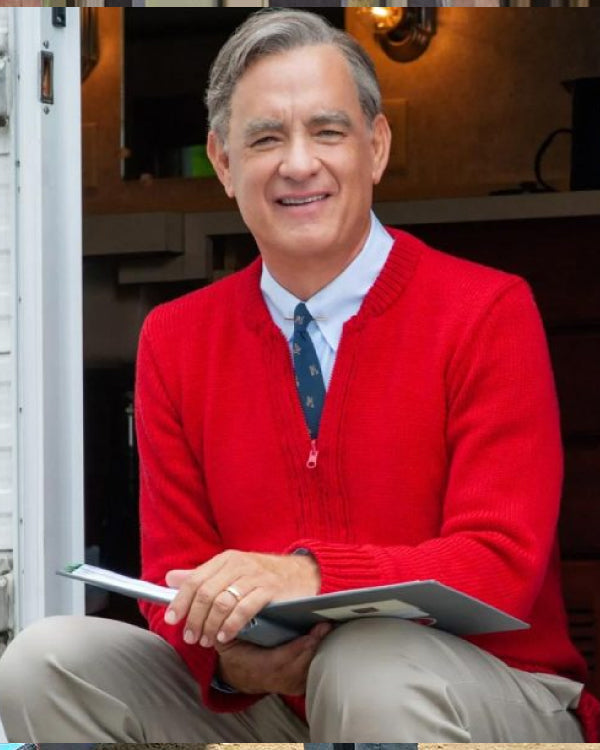 Tom Hanks A Beautiful Day in the Neighborhood Fred Rogers Jacket