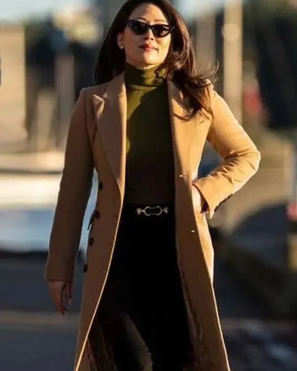 Tracker 2024 Reenie Greene Brown Trench Coat