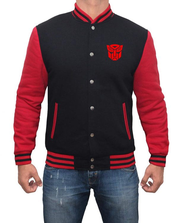 Transformers Knight logo Varsity Jacket