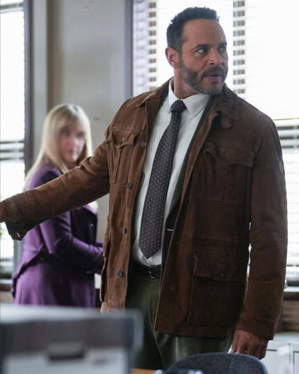 Tv Series High Potential S01 Daniel Sunjata Brown Jacket