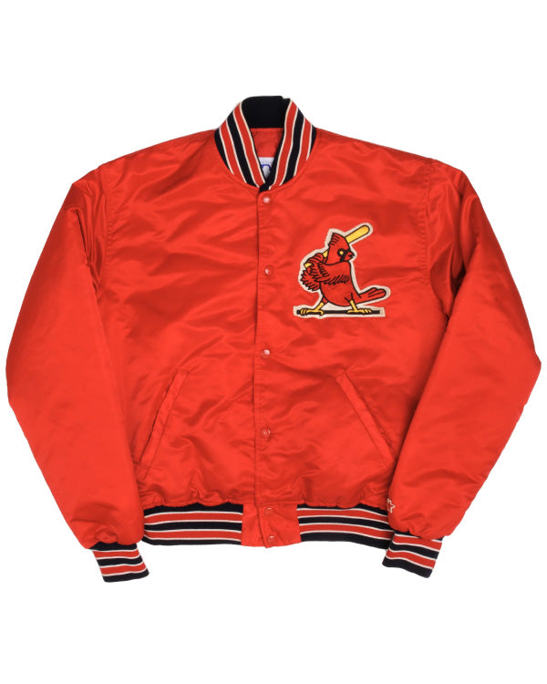 Vintage Starter Mlb St Louis Cardinals Sateen Jacket 1990s