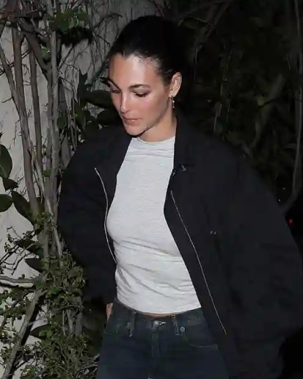 Vittoria Ceretti West Hollywood On Saturday Night Black Jacket