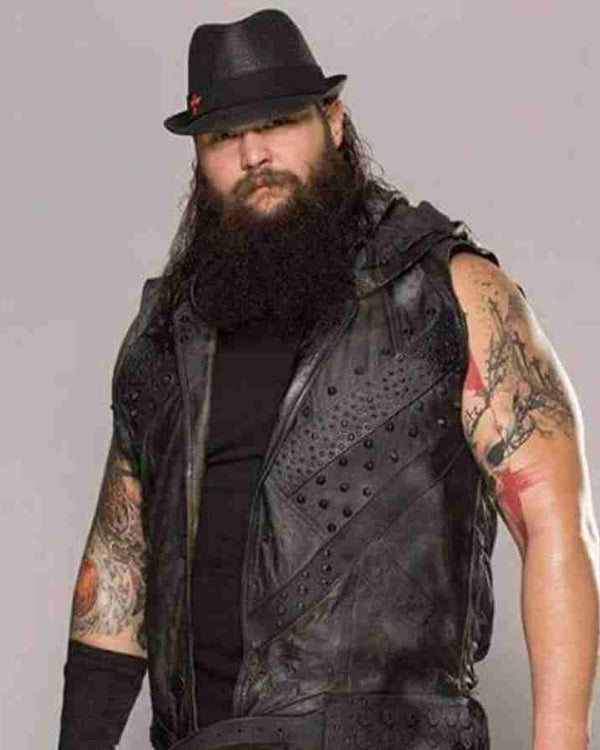 WWE Wrestler Bray Wyatt Leather Vest