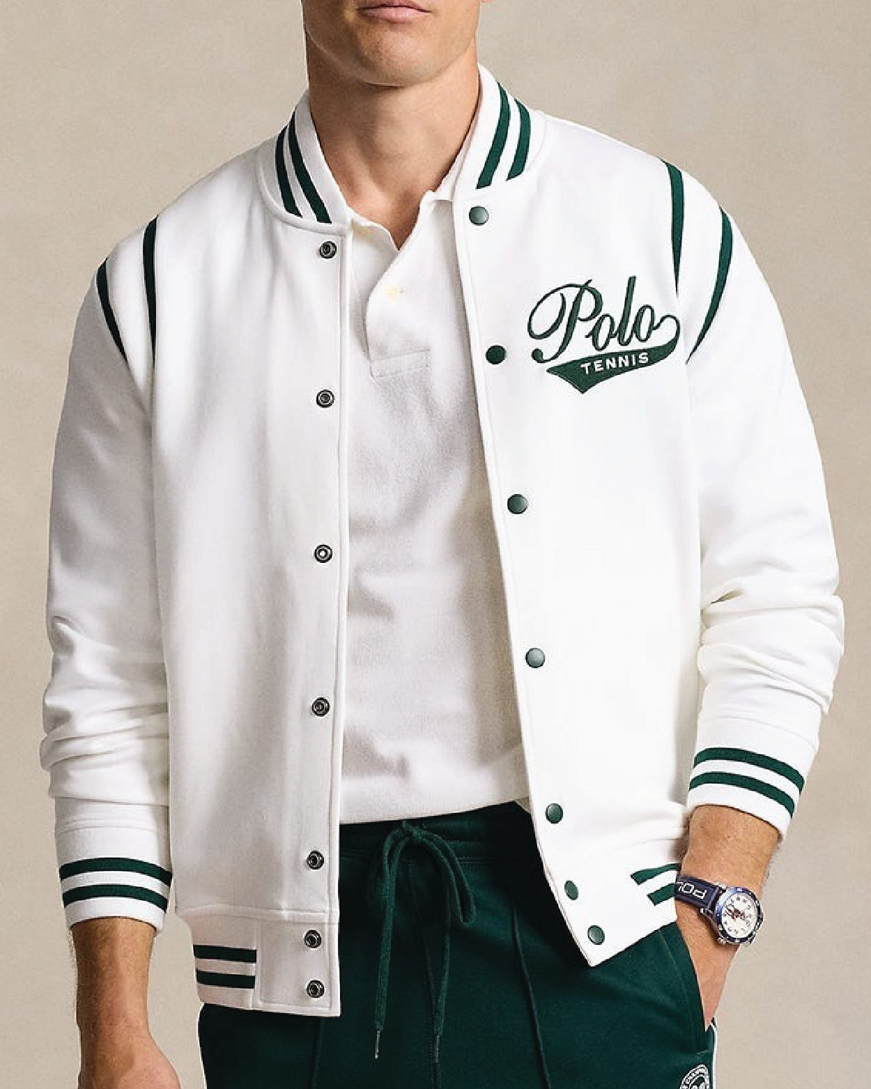 Wimbledon Baseball Varsity Jacket