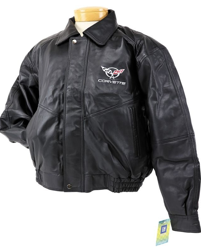 C5 Corvette Lambskin Bomber Jacket