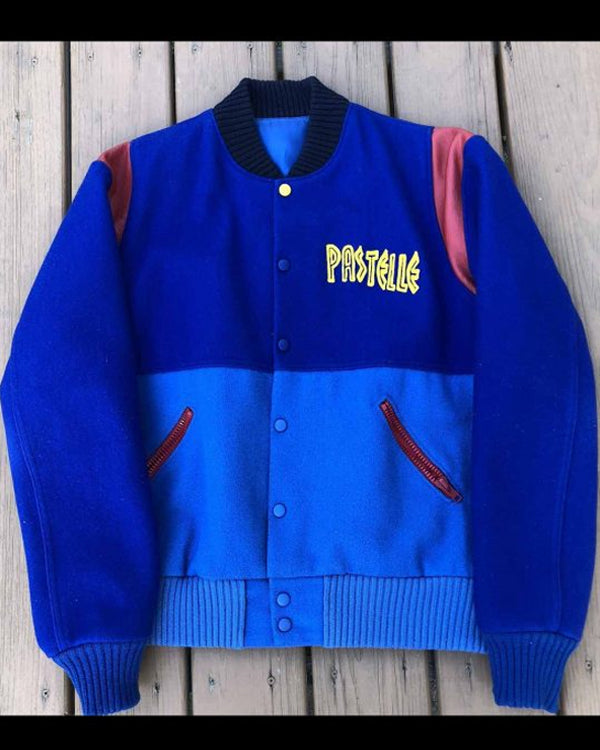 Kanye West Pastelle Varsity Jacket