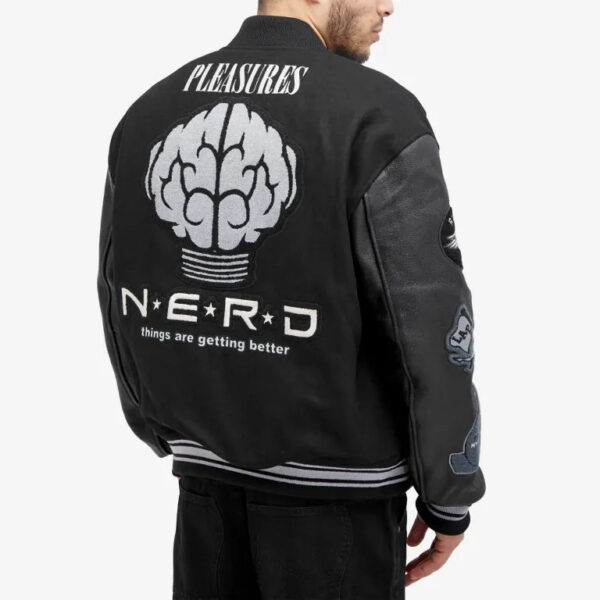 Pleasures X N.e.r.d Varsity Jacket