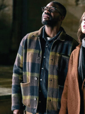 3 Body Problem 2024 Jovan Adepo Plaid Jacket