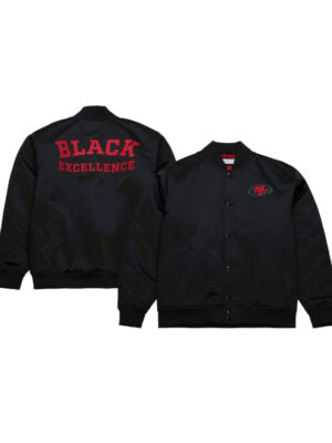 49ers-Black-Excellence-Varsity-Jacket-2