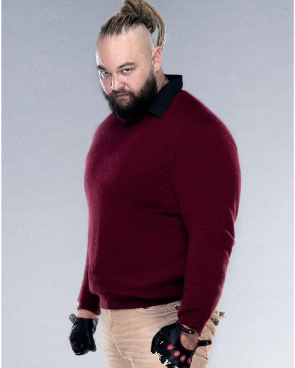 Bray Wyatt Maroon Sweater