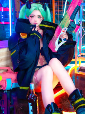 Cyberpunk 2077 Edgerunners Rebecca Cosplay Jacket