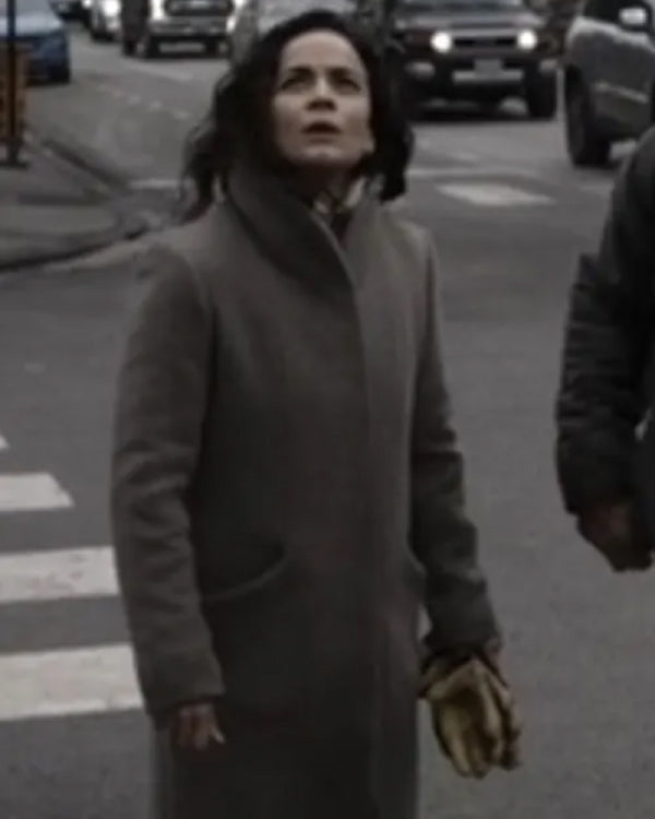 Dark Matter 2024 Amanda Lucas Wool Trench Coat
