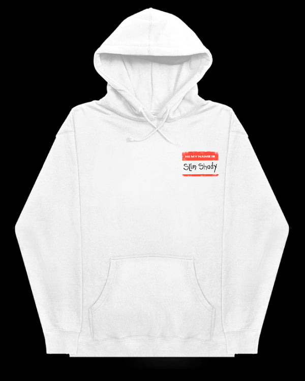 Eminem Slim Shady White Hoodie