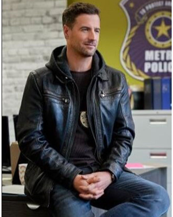 Family Practice Mysteries Coming Home 2024 Brendan Penny Leather Jacket