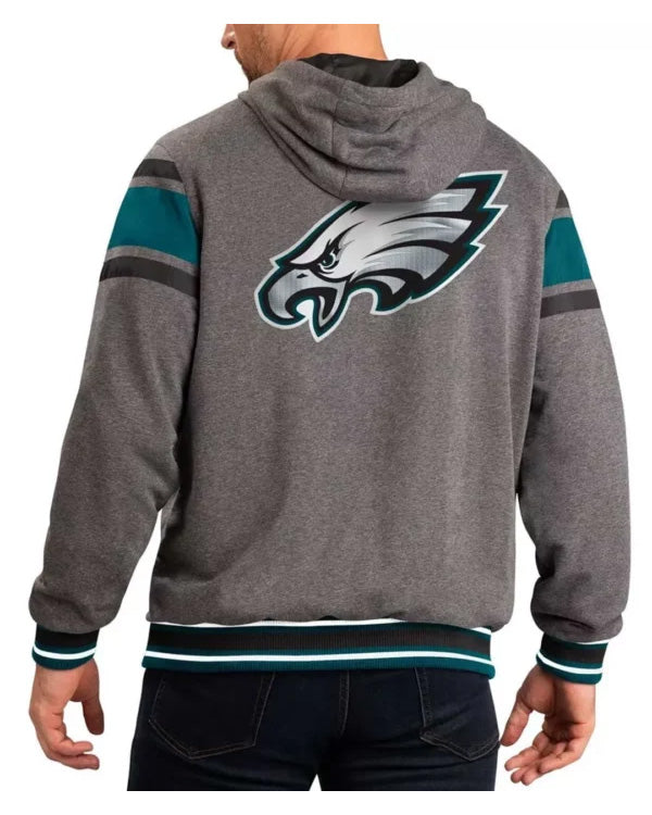 Gray Philadelphia Eagles Extreme Hoodie