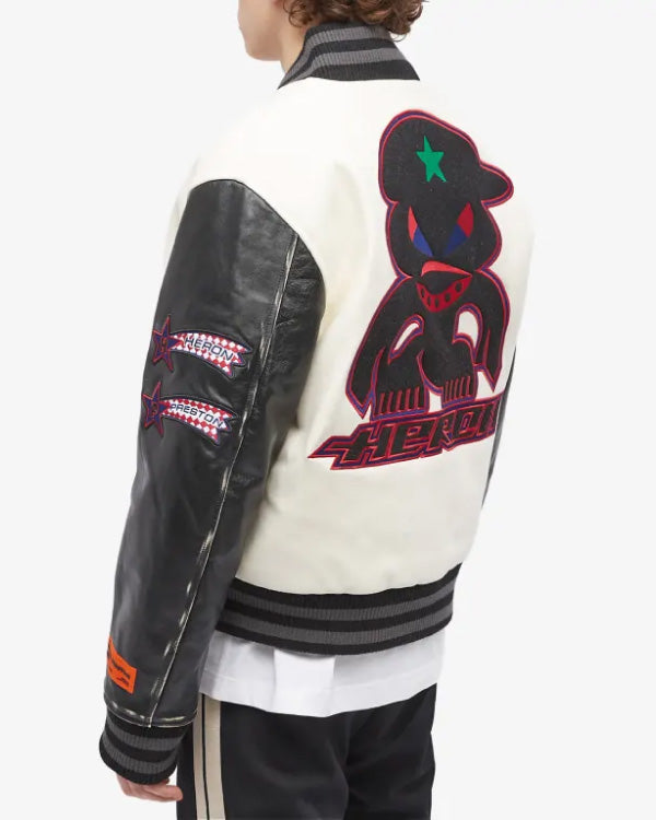 Heron Preston Hp Patches Varisty Jacket