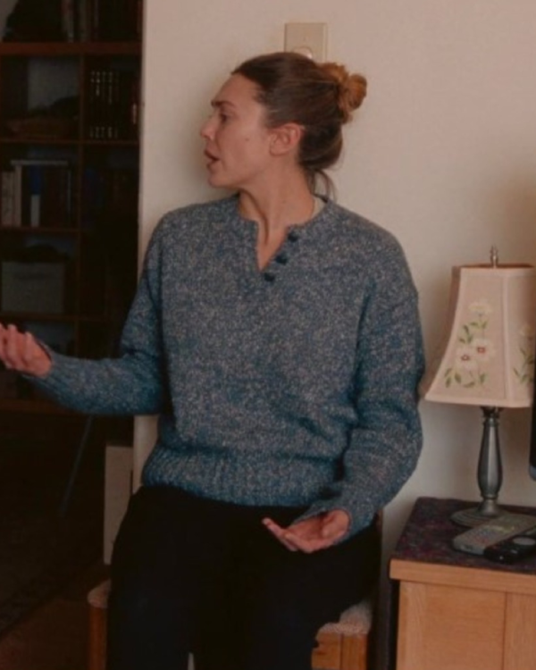 His Three Daughters 2024 Elizabeth Olsen Sweater