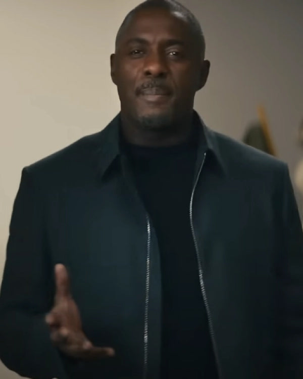Idris Elba Servicenow Commercial Black Jacket