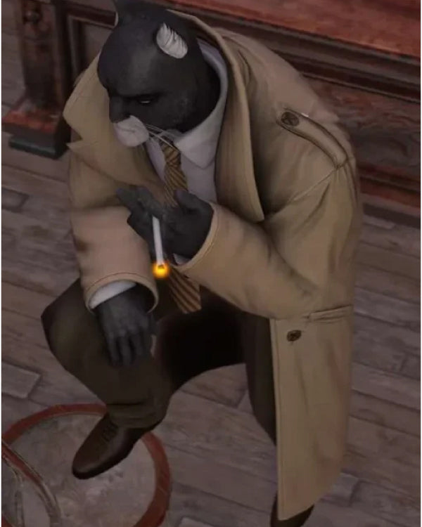 John Blacksad Blacksad Under the Skin Trench Coat