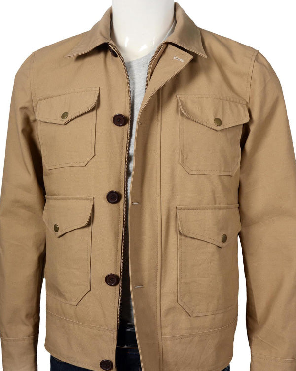 John Dutton Yellowstone Vintage Style Cotton Jacket