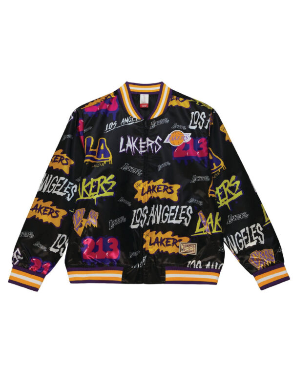 Lakers Slap Sticker Reversible Jacket