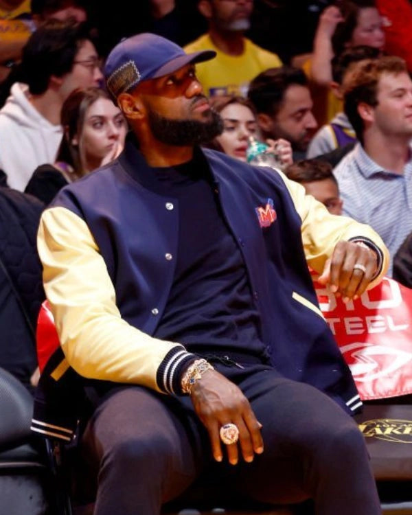 NBA 2023 LeBron James Varsity Jacket
