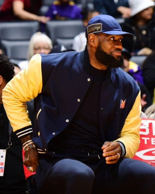 NBA 2023 LeBron James Varsity Jacket