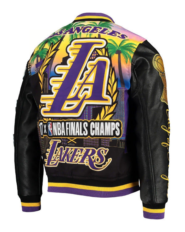NBA Los Angeles Lakers Remix Varsity Men's Jacket