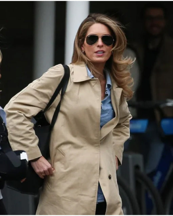 NYC Hope Hicks Beige Coat