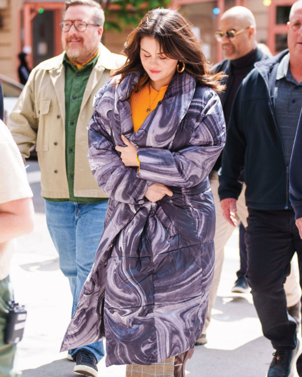 Selena Gomez Only Murders in the Building S04 Puffer Coat