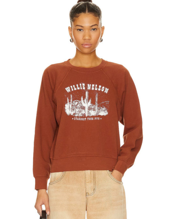 Nobody Wants This 2024 Kristen Bell Orange Sweatshirt