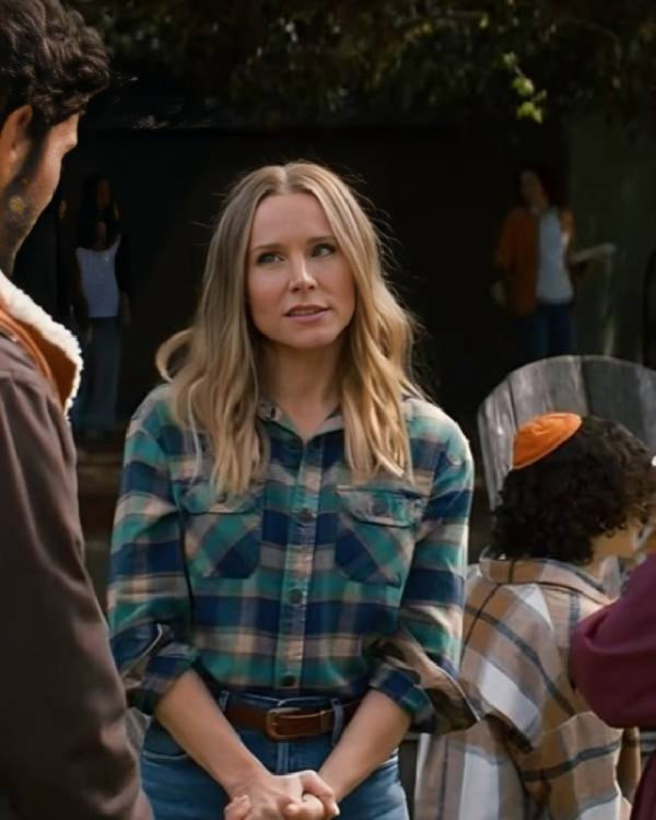 Nobody Wants This 2024 Kristen Bell Plaid Shirt