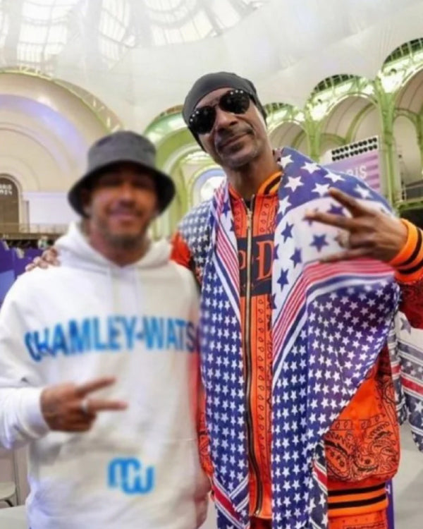 Olympics 2024 Snoop Dogg Orange Bandana Tracksuit