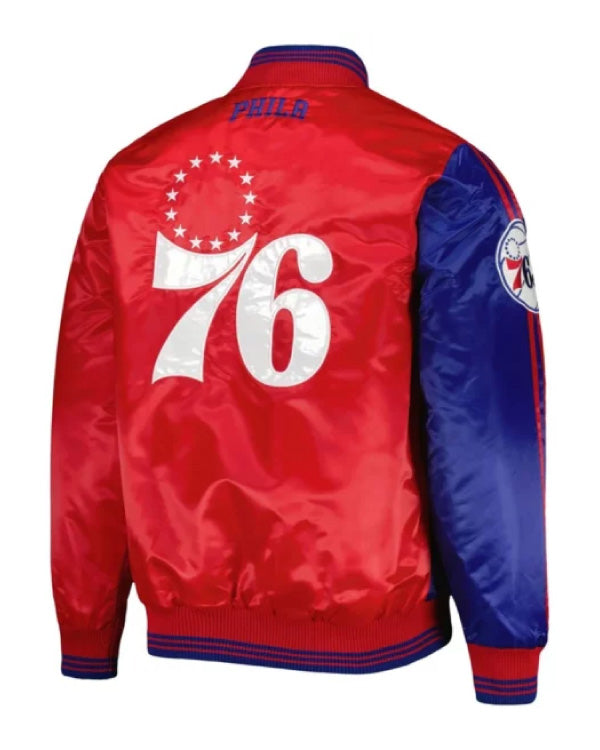 Philadelphia 76ers Fast Break Jacket