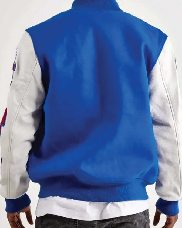 Philadelphia 76ers Patches Wool Varsity Jacket