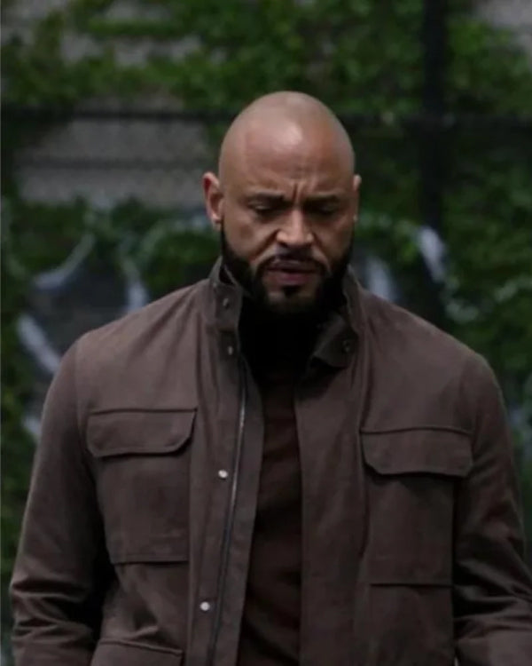 Power Book II Ghost S02 Lorenzo Tejada Brown Jacket