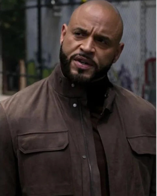 Power Book II Ghost S02 Lorenzo Tejada Brown Jacket