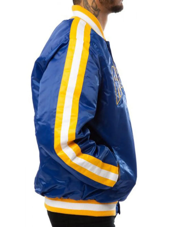 Rams LA Satin Blue Jacket