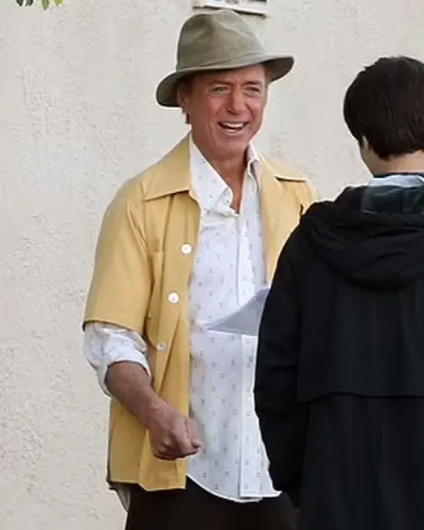 Robert Downey Jr. The Sympathizer 2024 Yellow Shirt