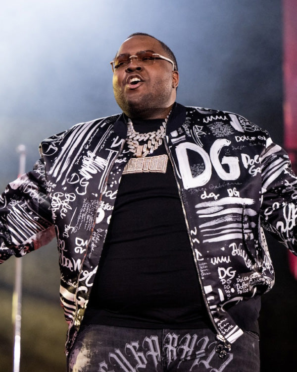 Sean kingston 2024 Black Jacket