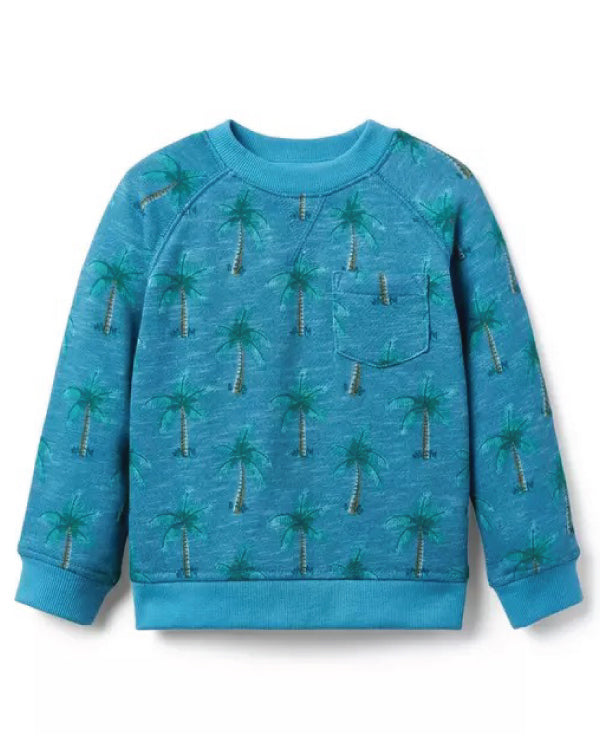 Palm Puff Sweatshirt