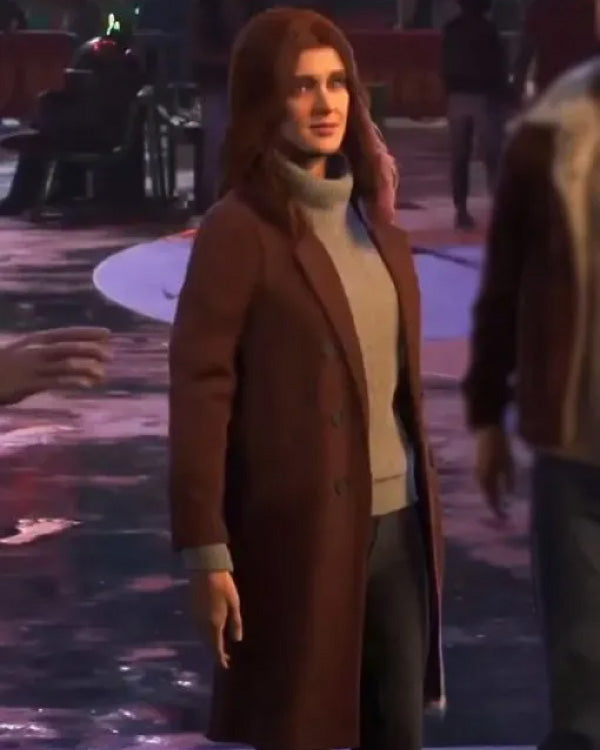 Spider-man 2 Mary Jane Brown Coat