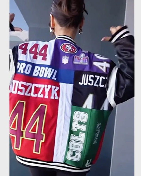 Super Bowl LVIII Kristin Juszczyk 49ers Bomber Jacket