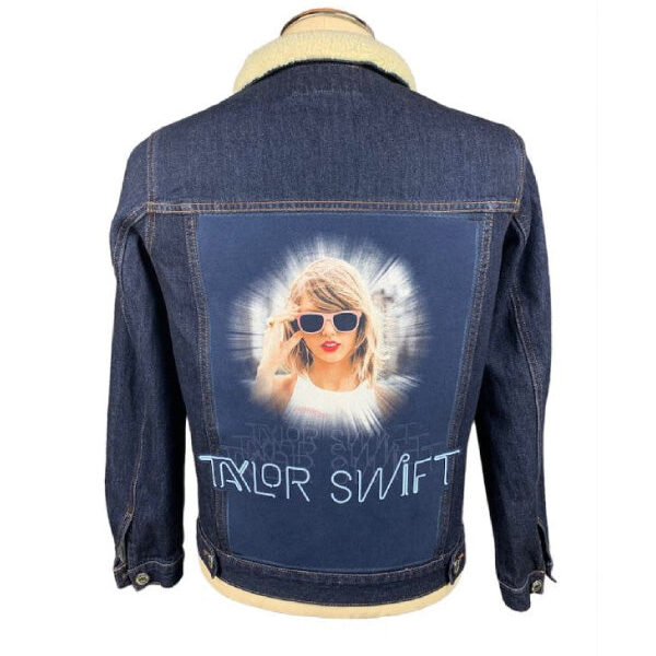 Swiftie Back Patch Denim Jacket
