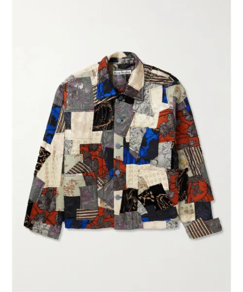 Only Murders In The Building S03 Jacquard Patchwork Jacket