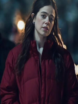 The Bear Claire Dunlap Red Jacket