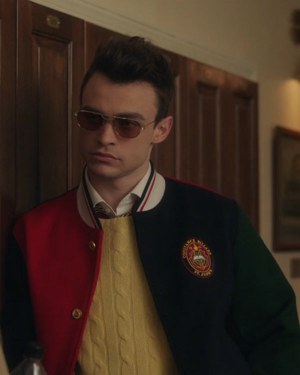 Gossip Girl 2021 Thomas Doherty Varsity Jacket