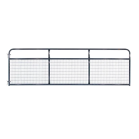 CountyLine 14 ft. x 50 in. Wire Gate, Blue
